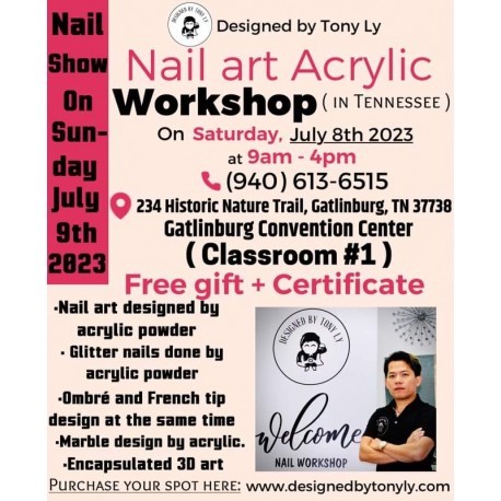 Workshop NAILS SHOW TENNESSEE 2023