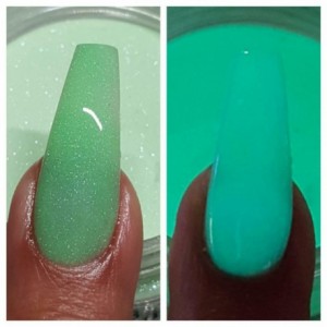 NUMBER 6 (GREEN GLOW IN THE...
